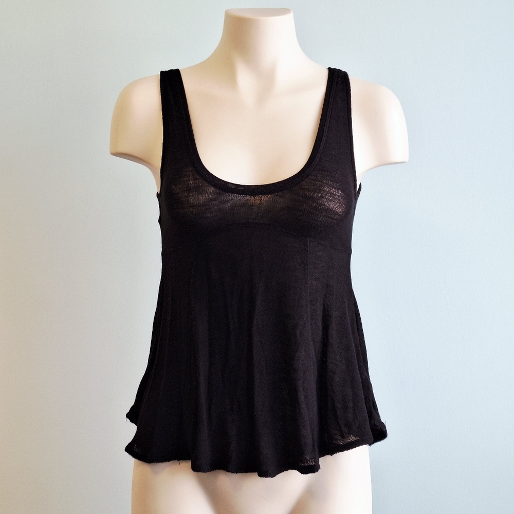🅱️🅾️G🅾️ Free People Black Sleeveless Tank